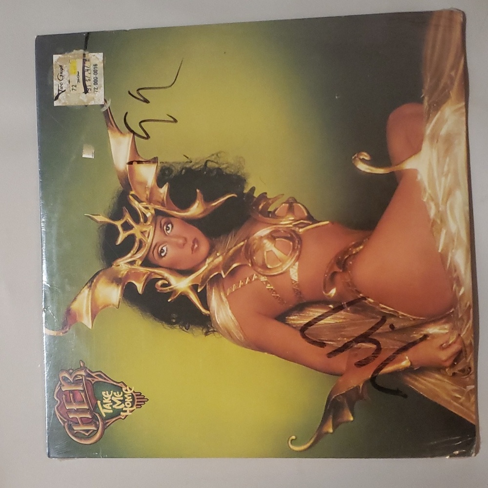 Vintage Cher Take Me Home - Vinyl Record LP Album - VG+/VG. New. Sealed. Rare